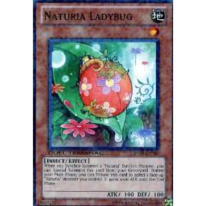 Yu Gi Oh   Naturia Ladybug   Duel Terminal 4   #DT04 EN030   1st 