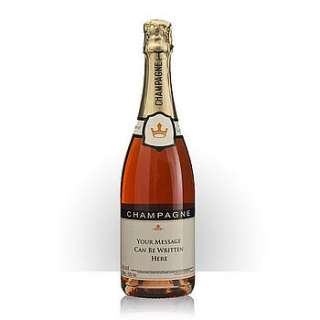 personalised champagne rose nv by park lane champagne 