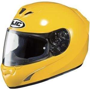  HJC FS 15 Solid Helmet   Large/Dark Yellow Automotive