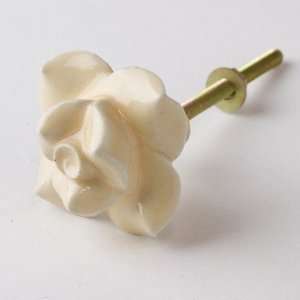  CG Sparks o145000200 Ceramic Flower Knob (Set of 6)
