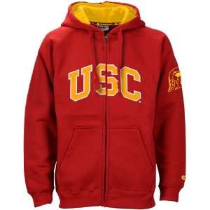  USC Trojans Youth Cardinal Automatic Full Zip Hoody 