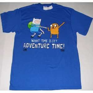 Mens CN Cartoon Network Adventure Time Show Finn & Jake NEW T Shirt T 