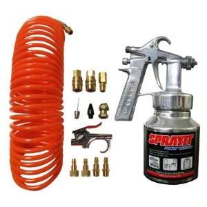  GAK 15 Piece Spray Gun & Air Tool Accessory Kit