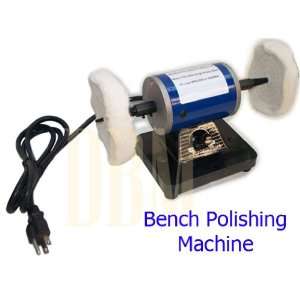  Bench Polisher Polishing Buffer Buffing Machine Dual 4 1/4 