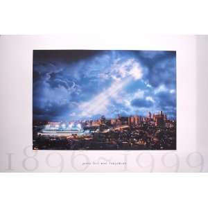 Tiger Stadium Gone But Not Forgotten Lithograph Poster  