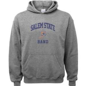 Salem State Vikings Sport Grey Youth Varsity Washed Band Arch Hooded 