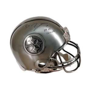 Ben Roethlisberger Autographed Pro Line Helmet  Details Pittsburgh 