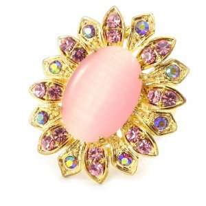  Ring Floraison pink. Jewelry