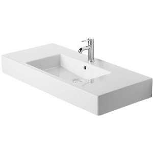   Basin 41 3/8 with Overflow and Tap Platform from Vero Series 032910