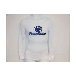  Penn State Nittany Lions Womens Thermal White New Logo 