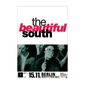  BEAUTIFUL SOUTH 0898 Tour Music Poster