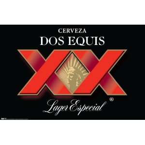 Dos Equis Poster ~ Stay Thirsty My Friends ~ 22x34 