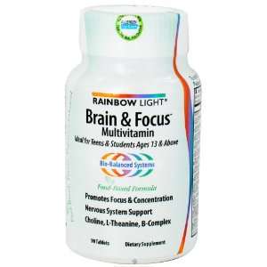  Rainbow Light Multiples Brain & Focus Multivitamin 90 