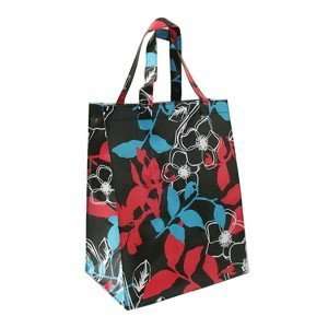  REUS TOTES CORAL BLUE FLOWERS