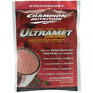   Nutrition UltraMet Original, Strawberry, 60 packets Health & Personal