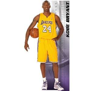 Kobe Bryant Growth Chart Los Angeles Lakers NBA Fathead REAL.BIG Wall 
