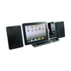  Speaker System with iPad Dock and Rotating iPhone/iPod 