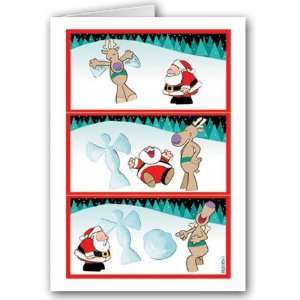  Snow Angels Christmas Cards   humorous 12 cards/ 13 