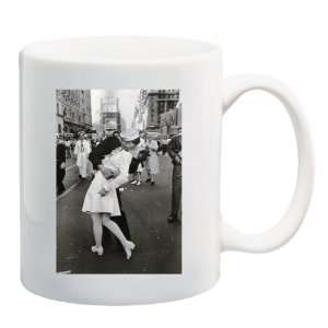  KISSING ON VJ DAY Mug Coffee Cup 11 oz 