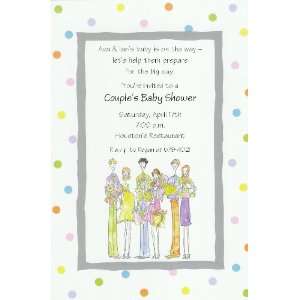  His & Hers Baby Shower Baby Shower Invitations Baby