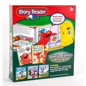  Elmo Story Reader Special Edition Library Book Set with 