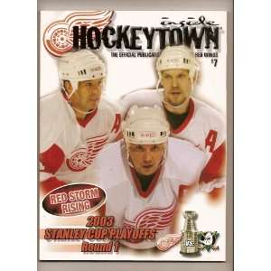  2003 NHL Playoffs Rd 1 Game 1 Red Wings Mighty Ducks 