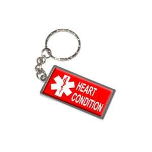  Heart Condition   New Keychain Ring Automotive