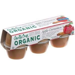 Santa Cruz   Organic Cinnamon Applesauce Cups, 6ct  