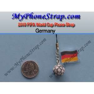 2010 FIFA World Cup Phone Strap    Germany Soccer Football Team (Japan 