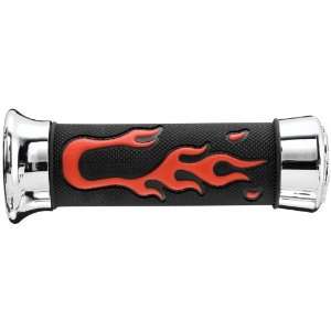   Flame with Eagle Grips   135mm   Black/Red CWG20588ERD Automotive