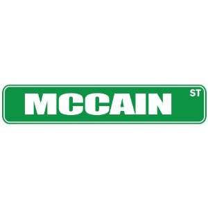   MCCAIN ST  STREET SIGN