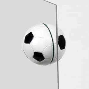   Soccer Ball Window Magnet   Fly Thru Window Ornament 