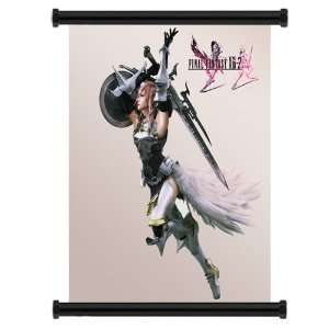  Final Fantasy XIII 2 Game Fabric Wall Scroll Poster (32 