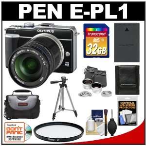  Olympus Pen E PL1 Micro 4/3 Digital Camera & 14 150mm Lens 