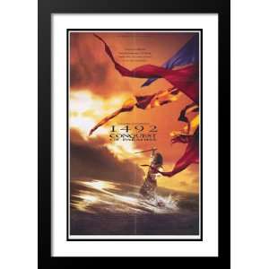  1492 Conquest of Paradise 20x26 Framed and Double Matted 