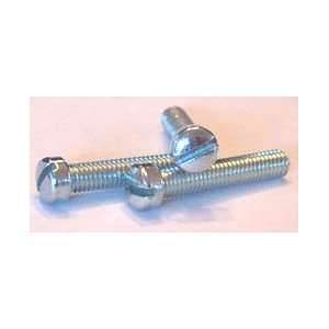   Screws / Slotted / Fillister Head / Steel / Zinc / 1,500 Pc. Carton