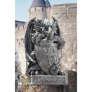  Shield, the Arthurian Dragon Statue