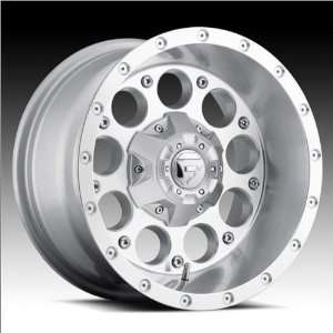    Fuel D526 REVOLVER SILVER 15x8 Silver    18 offset Automotive