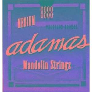  Adamas Strings 8888 Mandolin Set Med Musical Instruments