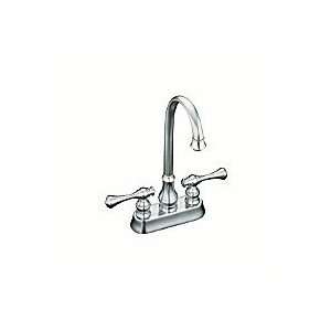  Kohler K 16112 4A Revival Ent Sink Faucet, Brsh Chrome 