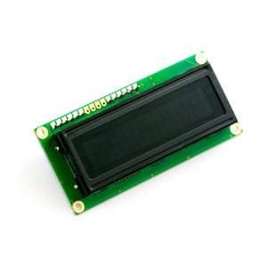 Serial Enabled 16x2 LCD   Black on Green 3.3V Electronics
