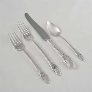 First Love by 1847 Rogers, Silverplate 4 PC Setting, Dinner Size 