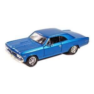  1966 Chevy Chevelle SS396 1/24 Blue Toys & Games