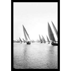    Art Fleet of Native Boats on the Nile   19671 8
