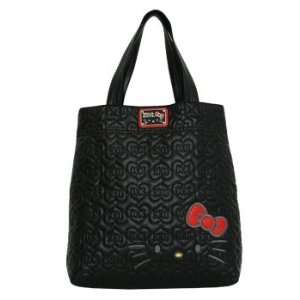  Hello Kitty Quilted Heart Face Tote Bag 