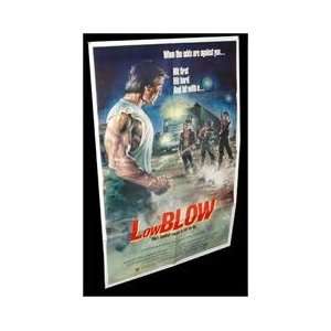  Low Blow Folded Movie Poster 1986 