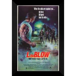  Low Blow 27x40 FRAMED Movie Poster   Style B   1986