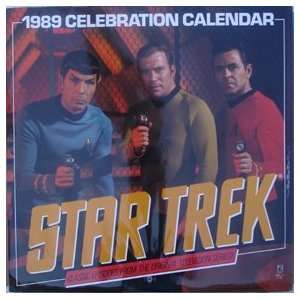  Star Trek 1989 Classic Trek Calendar 