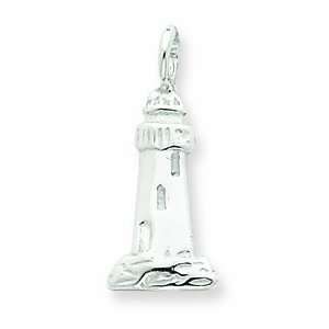  Sterling Silver Lighthouse Charm Jewelry