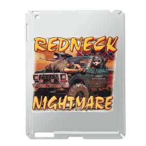 iPad 2 Case Silver of Redneck Nightmare Rebel Confederate Flag